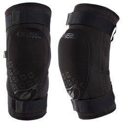 O'NEAL | Ginocchiera | BMX Mountain Bike Downhill | IPX® – Protezione dagli urti in poliuretano, costruzione leggera, materiale resistente all'abrasione | Dirt Knee Guard V.23 | Adulti | Nero | Taglia