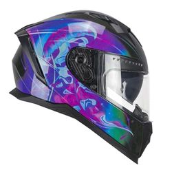 CGM 311S BLAST JELLY Svart Violett, L (59 cm)