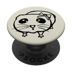 Hámster adorable de los años 90 de Y2K PopSockets PopGrip Adhesivo