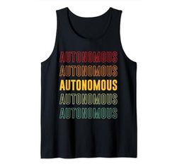 Orgullo Autónomo, Autónomo Camiseta sin Mangas