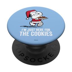 Peanuts Snoopy More Christmas Cookies PopSockets Swappable PopGrip