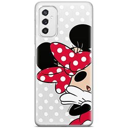 ERT GROUP mobiltelefonfodral för Samsung M52 5G originalt och officiellt licensierat Disney mönster Minnie 003 optimalt anpassad till formen på mobiltelefonen, gedeeltelijk transparant