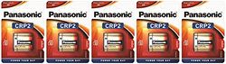 Panasonic CRP2 6V litiumbatteri – blister 1 x 5 – förpackning 5 blister
