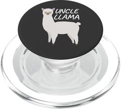 Matching Family Llama Uncle Llama for Funny Uncle PopSockets PopGrip para MagSafe