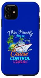 Coque pour iPhone 11 Croisière familiale 2024 Croisière assortie à la famille