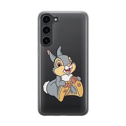 ERT GROUP mobiltelefonfodral för Samsung S23 PLUS originalt och officiellt licensierat Disney mönster Thumper 002 optimalt anpassad till formen på mobiltelefonen, gedeeltelijk transparant