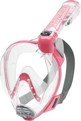 Cressi Duke Full Face Mask-Integralmaske Large Vision Schnorcheln mit Atemschutzschlauch