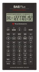 Texas Instruments BA II Plus - Calcolatrice finanziaria professionale, nero