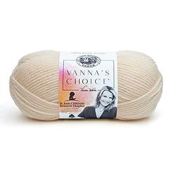 Lion Brand Yarn 860-098 Vanna's Choice garn Fisherman, akryl, fiskare, en storlek