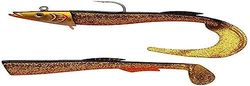 Berkley PowerBait Power Sandeel fiskedrag Storlek: 15 cm, Färg: Guld Motoroil