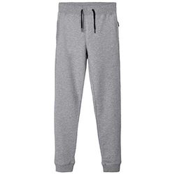 NAME IT Nkmsweat Pant Unb Noos Trainingsbroek voor jongens, grijs (gemengd grijs), 80 cm