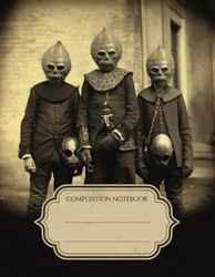 Composition Notebook College Ruled Vintage Halloween Kids, College Ruled Notebook Vintage Halloween Children, Composition Notebook Vintage Halloween Kids, Vintage Halloween Kids College Ruled Notebook