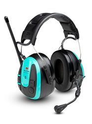 3M PELTOR Cuffie radio FM WS ALERT XP+, RDS, supporto app, bardatura temporale, Bluetooth MultiPoint, OTA, MRX21A2WS7