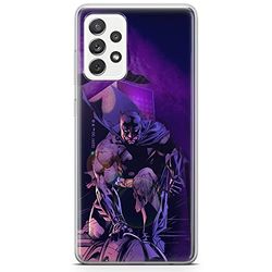 ERT GROUP mobiltelefonfodral för Samsung A73 5G originalt och officiellt licensierat DC mönster Batman 072 optimalt anpassad till formen på mobiltelefonen, fodral tillverkad av TPU-plast