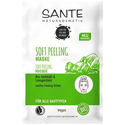 Sante Naturkosmetik Natural Cosmetics Soft Peeling Mask Organic Jojoba Oil & Lava Stone