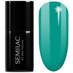 Semilac Vernis semi-permanent UV 448 Azure Green 7ml Collection Neonz