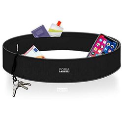 Formbelt Cintura da Corsa FB005, Unisex-Adulto, Nero, XL