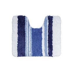 Sealskin Soffice, Tapis de Contour WC, Polyester, 50 x 60 cm, Bleu