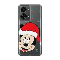 ERT GROUP mobiltelefonfodral för Oneplus NORD 2T 5G originalt och officiellt licensierat Disney mönster Mickey 041 optimalt anpassad till formen på mobiltelefonen, gedeeltelijk transparant