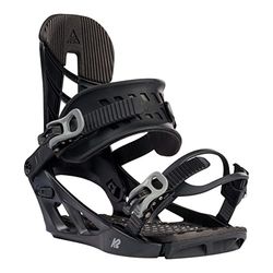 K2 Snowboarding Męskie wiązanie snowboardowe Sonic Snowboard, czarne, L (EU: 40.5-44.5 — US: 9-12 — MP: 260-290)