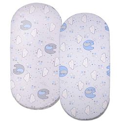 PEKITAS Hoeslaken, verstelbaar, 75 x 33 cm, 72 x 33 cm, kinderwagen, gemaakt in Spanje