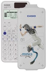 Casio FX-991SP CW - Calcolatrice scientifica illustrata con corridore, consigliata per il curriculum spagnolo e portoghese, 5 lingue, oltre 560 funzioni, solare, colore bianco