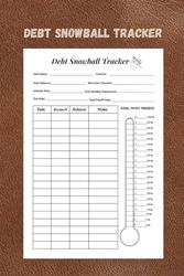 Debt Snowball Tracker: Simple Debt Payment Organizer and Tracker for Debts Management
