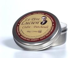 Le Pere Lucien Jabón de Afeitar Cedro & Pachuli Bol 98gr, Único, Estándar