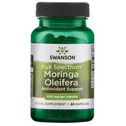 Swanson Full Spectrum Moringa Oleifera 400mg, 60 Capsules