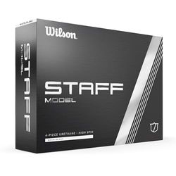 Wilson Staff Model, Balle de Golf Unisex-Adult, Bianco, No Size