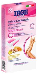 Irge Body Strisce Depilatorie Bikini 6Pz Argan