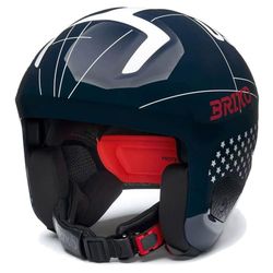 Briko Vulcano 2.0 USA Casque Adulte Unisexe, Bleu, M