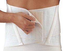 SCUDOTEX Corset Elastique Lombo Sacrée Super Cross Hâteur 27 cm Couleur Blanche Taille 5