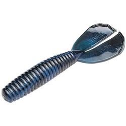 Strike King Rage Magnum Menace Grub 4 Leurre de pêche, 808 – Noir Bleu Tourbillon 10,2 cm