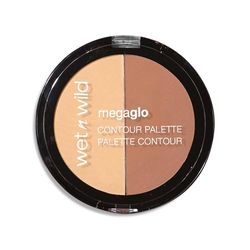 Wet n Wild MegaGlo Contouring Palette, Ansiktskonturpuderduo med en Blandbar och Byggbar Formula för ett Perfekt Ansikte, i Nyansen Dulce De Leche