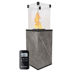 Chauffage extérieur Gaz Patio Mini quarz Natu Pietra Grey contrôle Automatique 8,2 KW
