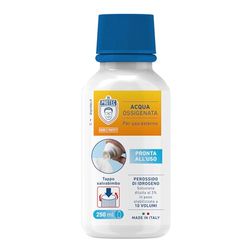 Dr. Protec, Acqua Ossigenata,Pronta all'Uso, 1 flacone da 250 ml