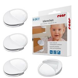 reer - Protección de esquinas - Blanco - 4 piezas