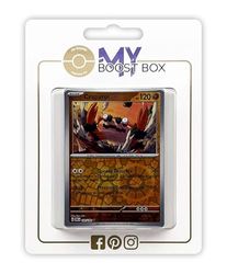 Craparoi 105/182 Reverse - Myboost X Écarlate et Violet 4 - Faille Paradoxe Coffret de 10 Cartes Pokémon Françaises