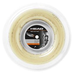 Head Reflex MLT Rollo Cordajes de Raquetas de Tenis, Adultos Unisex, Natural, 17