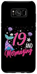 Custodia per Galaxy S8+ 19 e Mermazing divertenti regali di compleanno per 19 anni