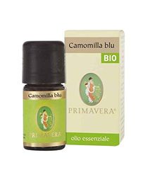 Flora eterisk olja Camomilla blå organisk codex, naturlig arom för livsmedel – 5 ml