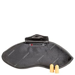 Wenger 611886 Oogmasker & Earplugs Black Unisex Volwassen Bagage Eén maat, zwart., Accessoires: