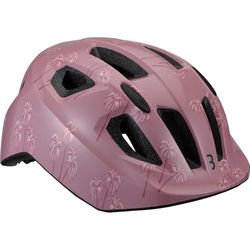 BBB Cycling Hero Kids BBB BHE-172 Casque de vélo pour Enfant Motif Palmiers Roses Taille S 46-52 cm Jeunesse Unisexe, (46-52cm)