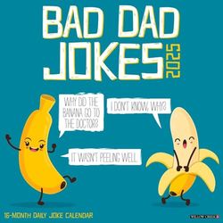 Bad Dad Jokes 2025 Wall