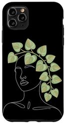 Donna Pothos Pianta Giardinaggio Botanica Giardino Donne Custodia per iPhone 11 Pro Max