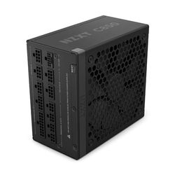 NZXT C850 Gold ATX 3.1 - Volledig Modulaire Low-Noise PC Gaming Voeding - 850 Watt - 80 PLUS Gold - 12V-2x6 Connector - Zero Fan Mode - 100% Japanse Condensatoren - Zwart