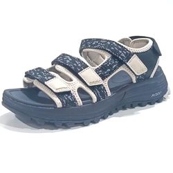 Clarks Dames ATL Trek zon sandaal, zwart Combi, 4 UK, Zwart Combi, 37 EU