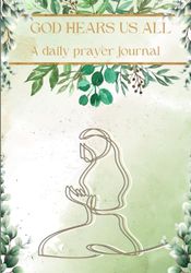 Daily Prayer Journal - Paperback, 7" x 10", 120 Pages, Natural Green