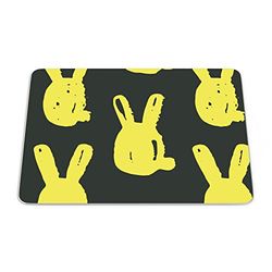 Bonamaison, Rectangle Pop Art Digital Printed Mouse Pad, Non-Slip Base, for Office and Home, Size: 22 x 18 cm